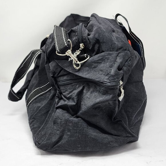 Disney Mickey Mouse Unlimited Vintage 90s Black Duffle Bag Plush Keychain New - Picture 9 of 12